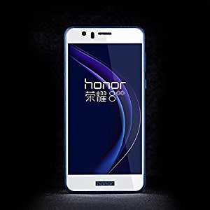 Скрийн протектори Скрийн протектори за Huawei Скрийн протектор от закалено стъкло за 3D FULL SCREEN за Huawei Honor 8 FRD-L09 / Huawei Honor 8 FRD-L02 с бял кант